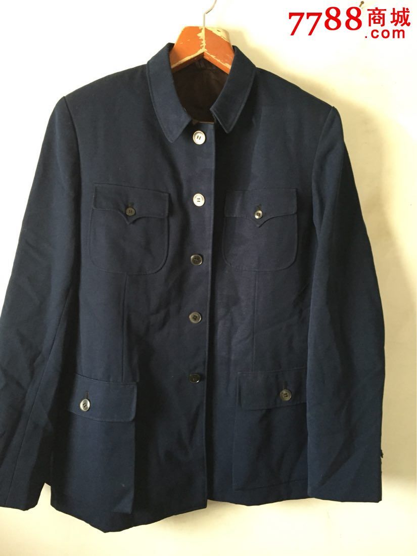 翠竹牌中山装毛料