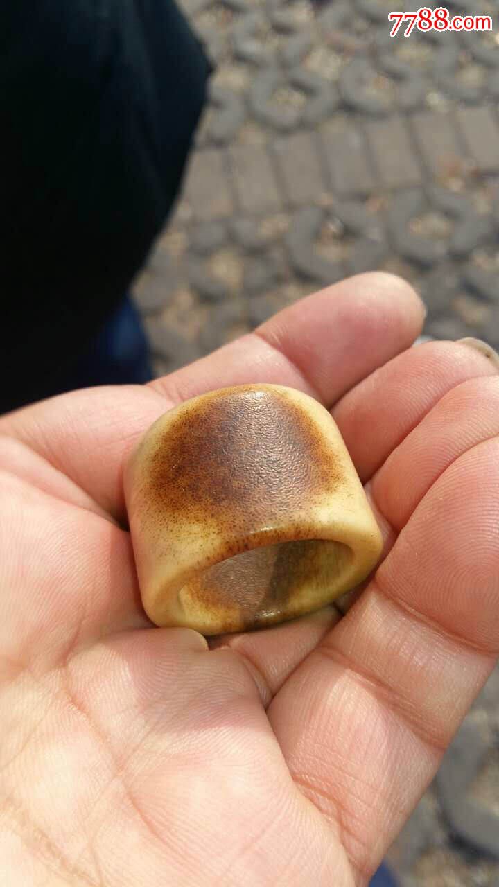 清代老骨头扳指