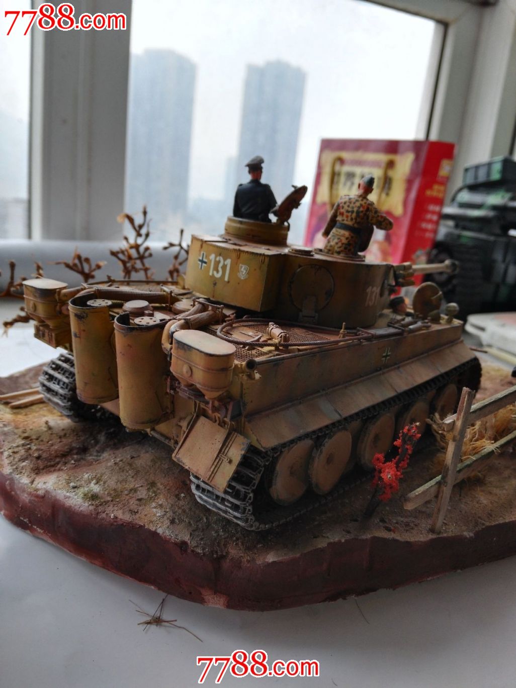 威龙1.35虎式坦克模型
