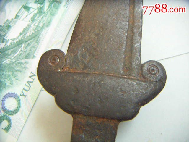 古朴的明代短刀