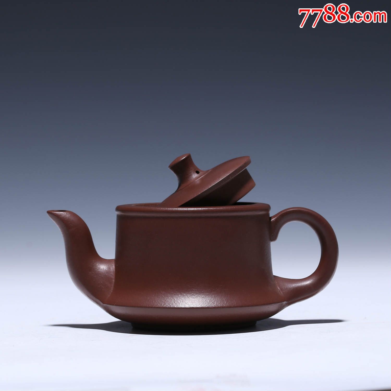 宜兴正品紫砂壶名家工艺师全手工紫泥紫砂壶光面曲提