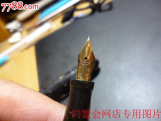 大名鼎鼎——美国conklin康克令!月牙标志14k金金笔闪洛洛!