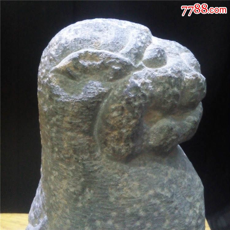 唐代精美石雕望天吼