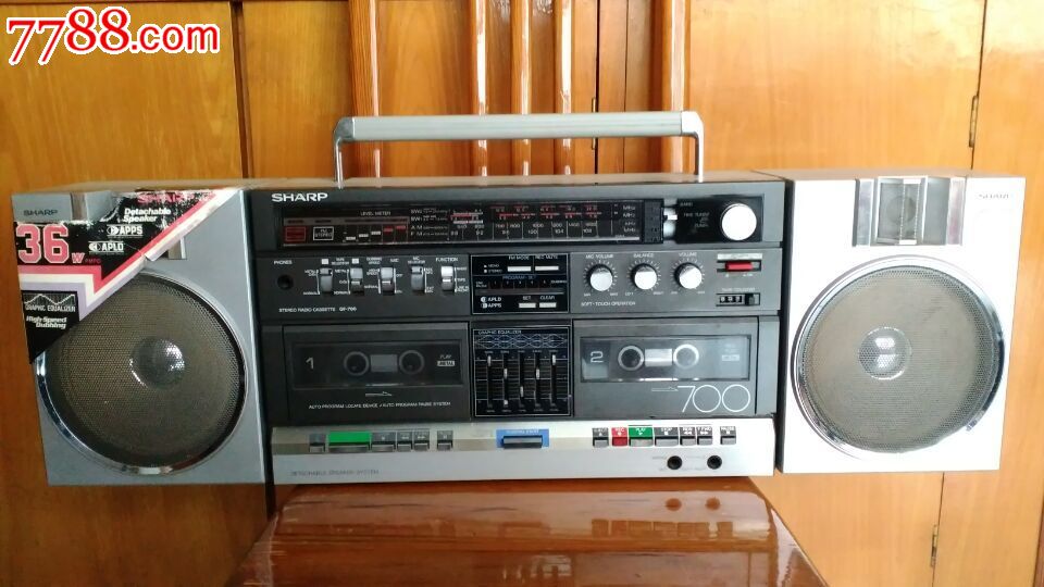 日本sharp-gf700夏普700收录机/夏普录音机