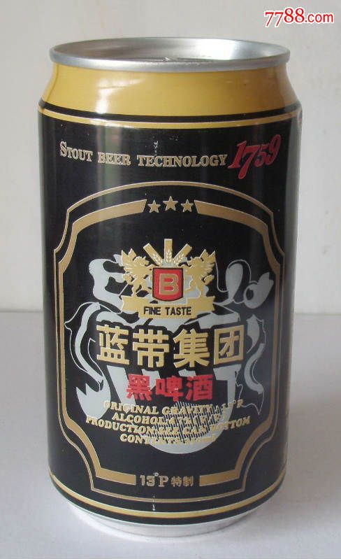 蓝带集团--黑啤酒【350ml】