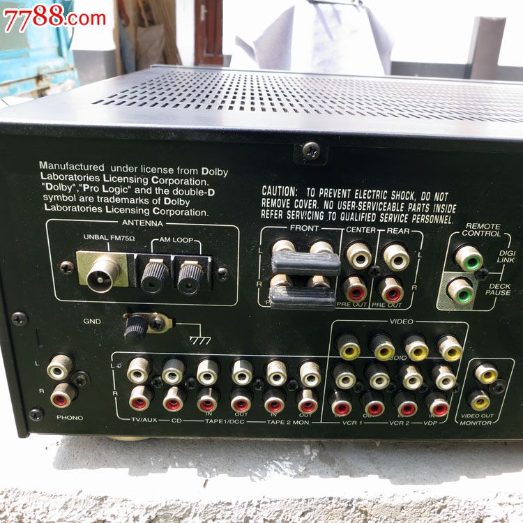 二手功放原装美国sherwood/狮龙rv-6030r5