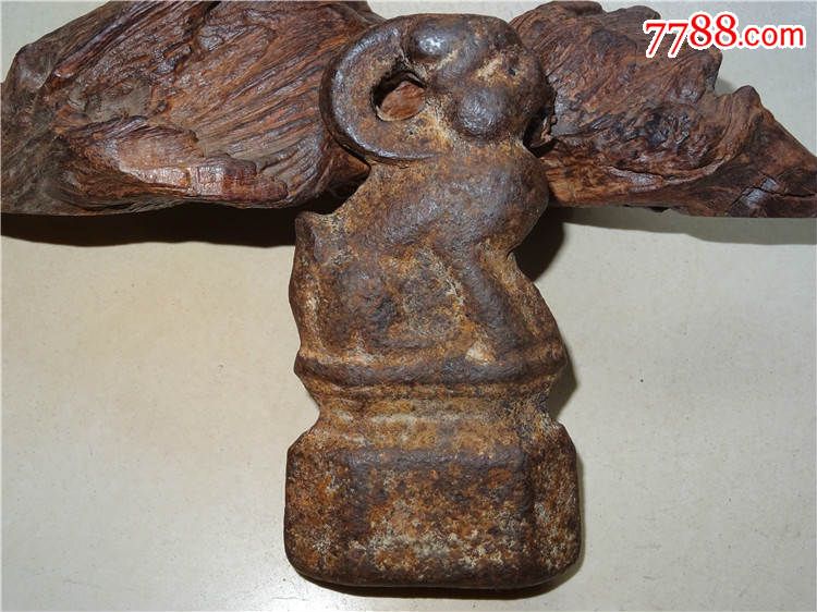 大号清代羊型铁秤砣《b110》