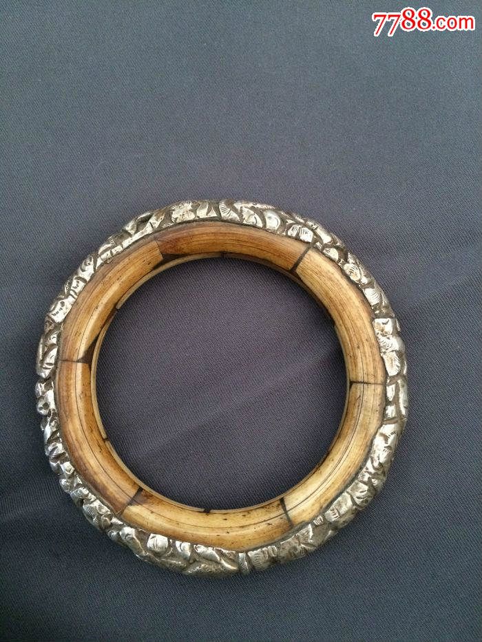 农村收到银子包xiang骨手镯,保真包老,喜欢的朋友速度