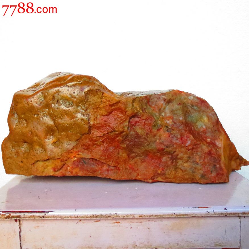28公斤重彩蜡石