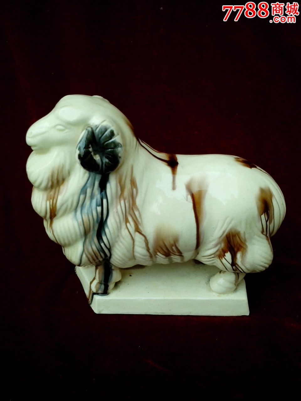 唐三彩*三彩羊,唐三彩,唐三彩动物,年代不详【醉赏泉】_第2张_七七八