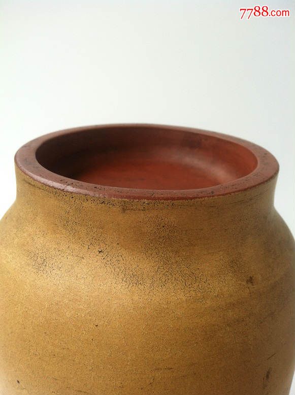 缶硕老人作(任淦庭)秋枝觅句图段泥紫砂花瓶