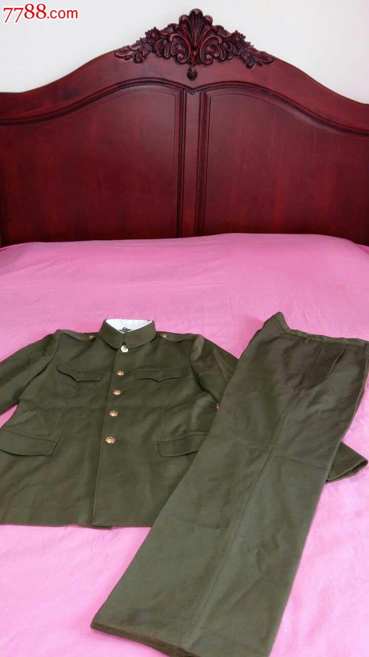 全新原套校官马裤呢常服套装