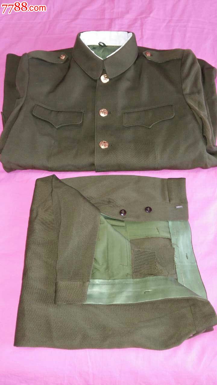 全新原套校官马裤呢常服套装