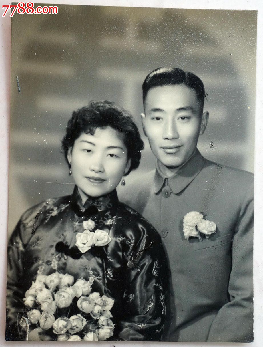 60年代结婚照图片