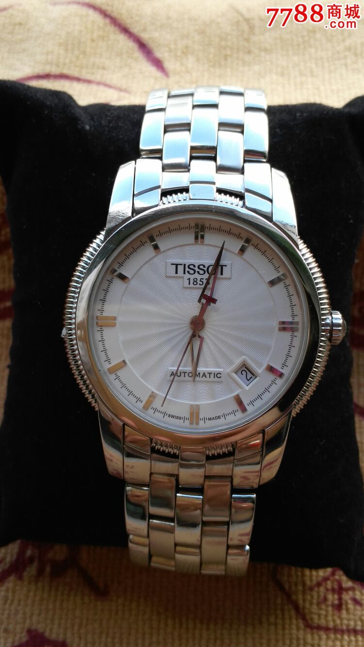 九成新瑞士名表天梭t97自动男表