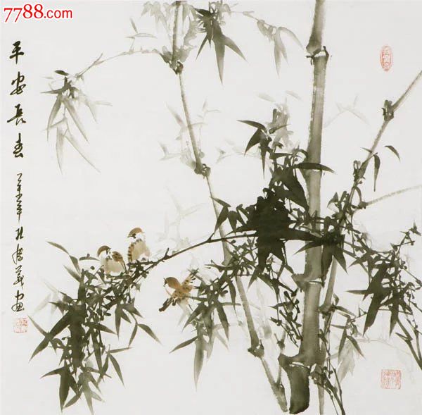 孔庆义·四尺斗方墨竹31