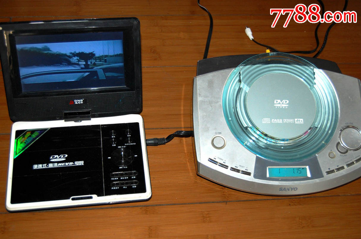 双波段收音和功放的三洋dvd机,德邦到付