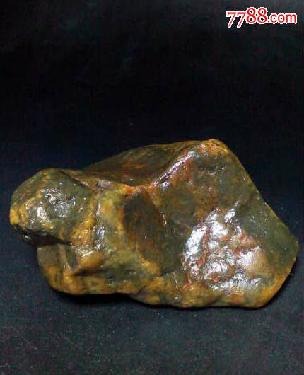 寿山乌鸦皮田黄原石120g(0010)