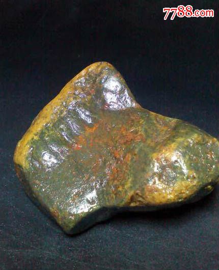 寿山乌鸦皮田黄原石120g(0010)