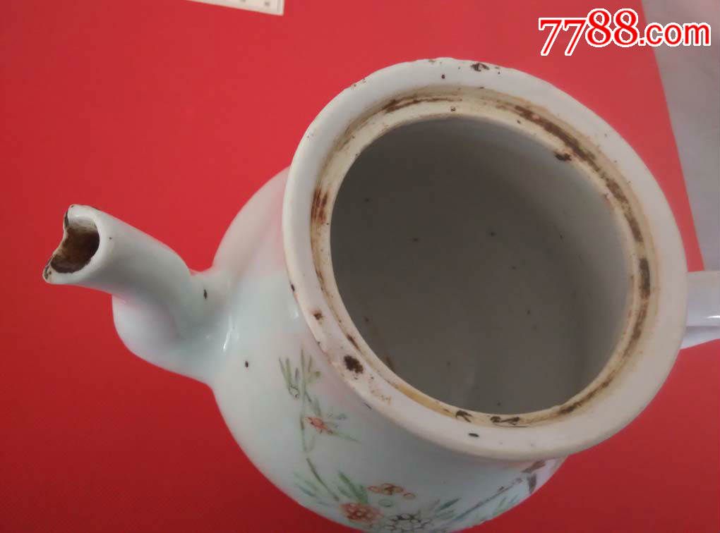 浅绛名家王顺发精美茶壶