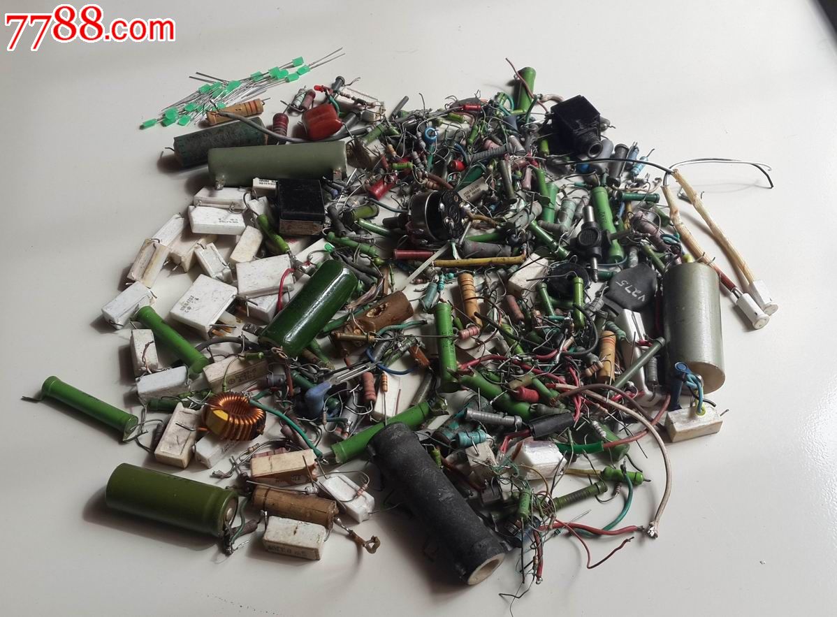 拆机杂电阻一堆-se37282019-收音机-零售-7788收藏__中国收藏热线