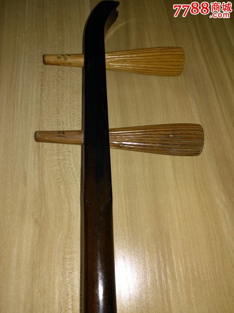 老紫檀木圆筒二胡