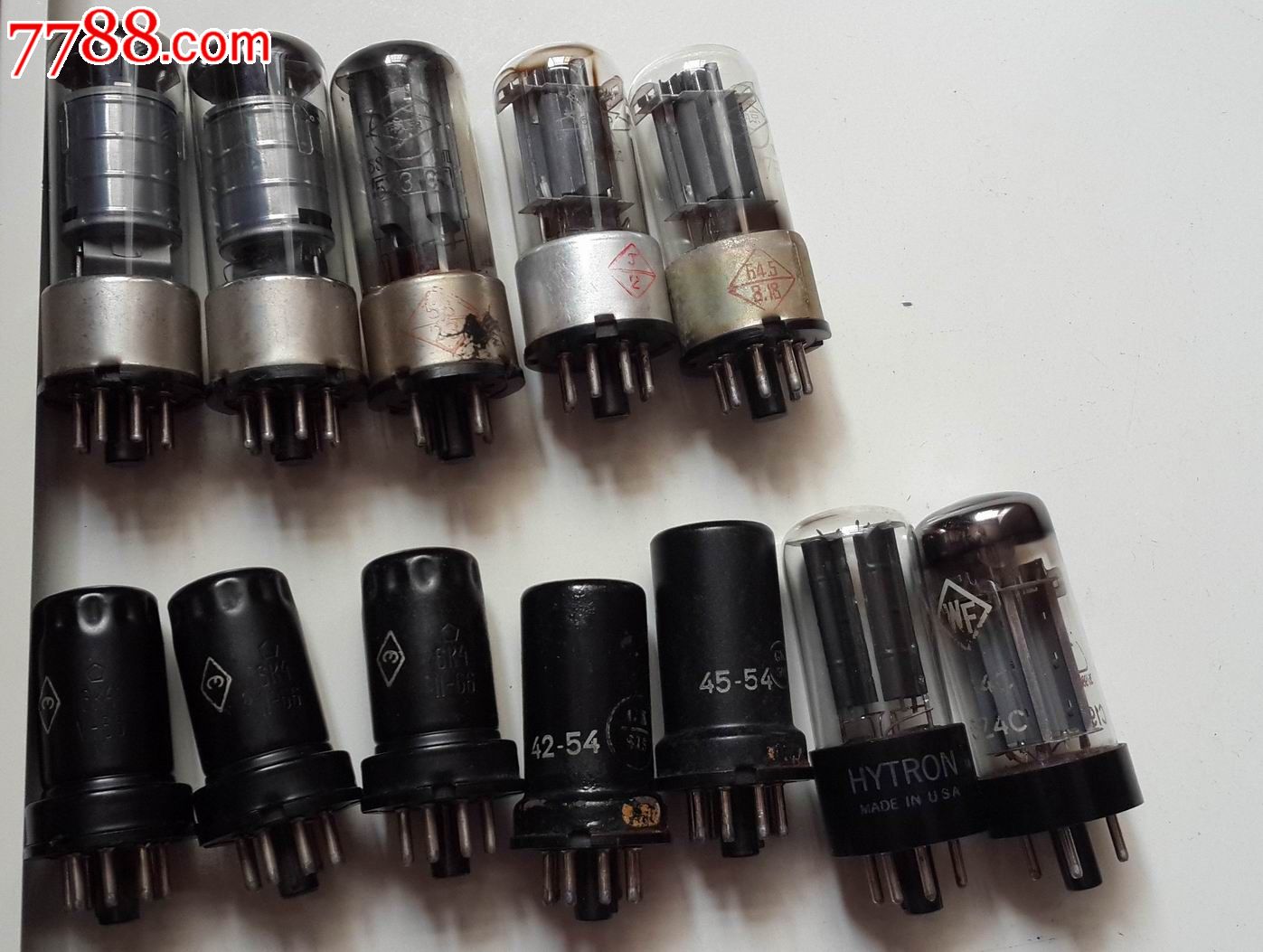 古董电子管12支