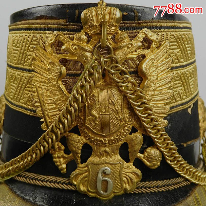 奥匈帝国第6步兵团军官猎兵帽原盒