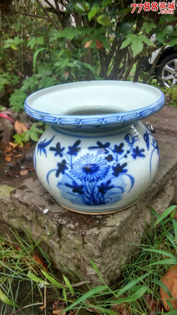 青花痰盂【东方藏阁】_第1张_7788陶瓷