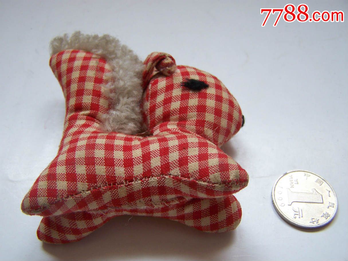 七十年代经典,手工松鼠布娃娃,点图可放大