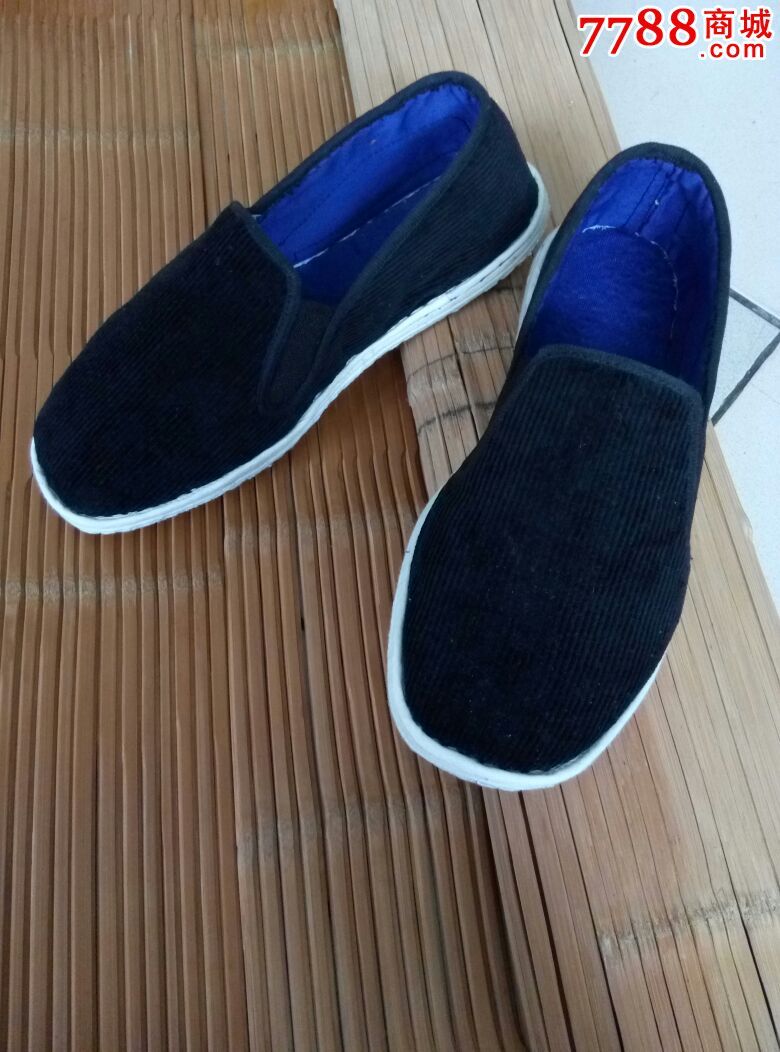 纯手工男士千层底布鞋