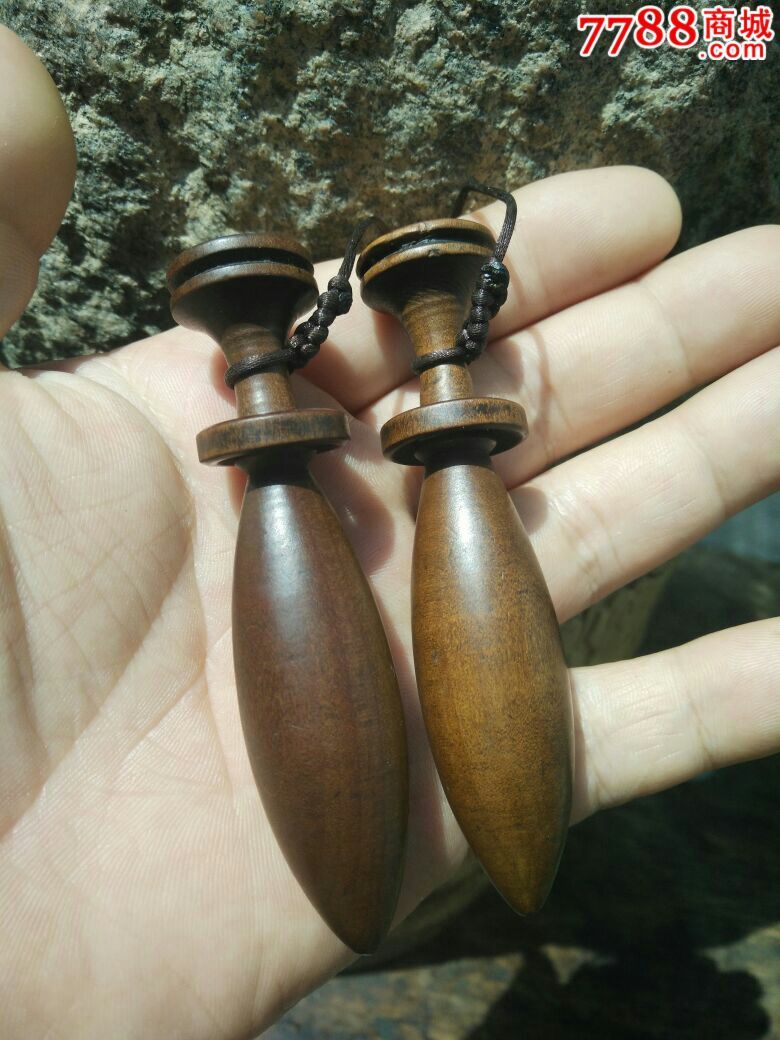 清代木质小棒槌