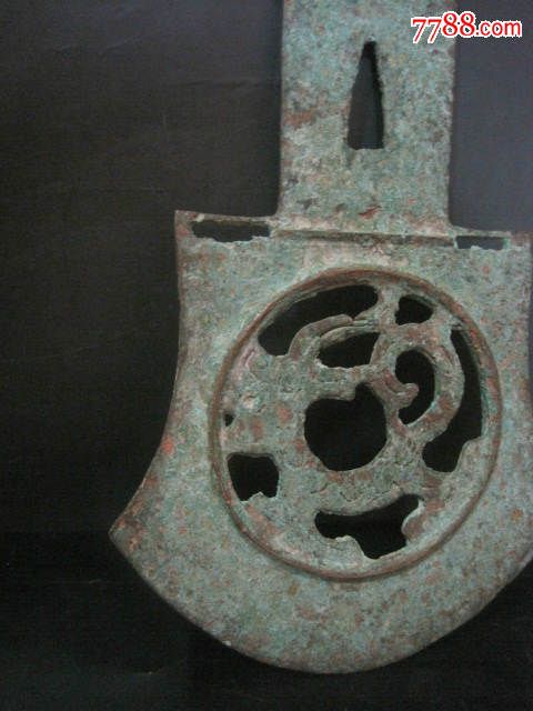 古玩杂项收藏品春秋战国老铜器老青铜器兵器老兵戈青铜戈