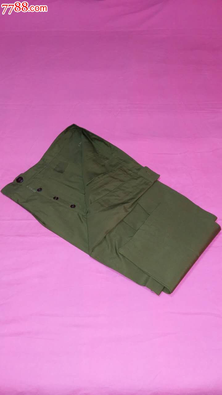 全新65陆*干部《的确良》裤子1982年3540厂正三号!正品库存《100》条.