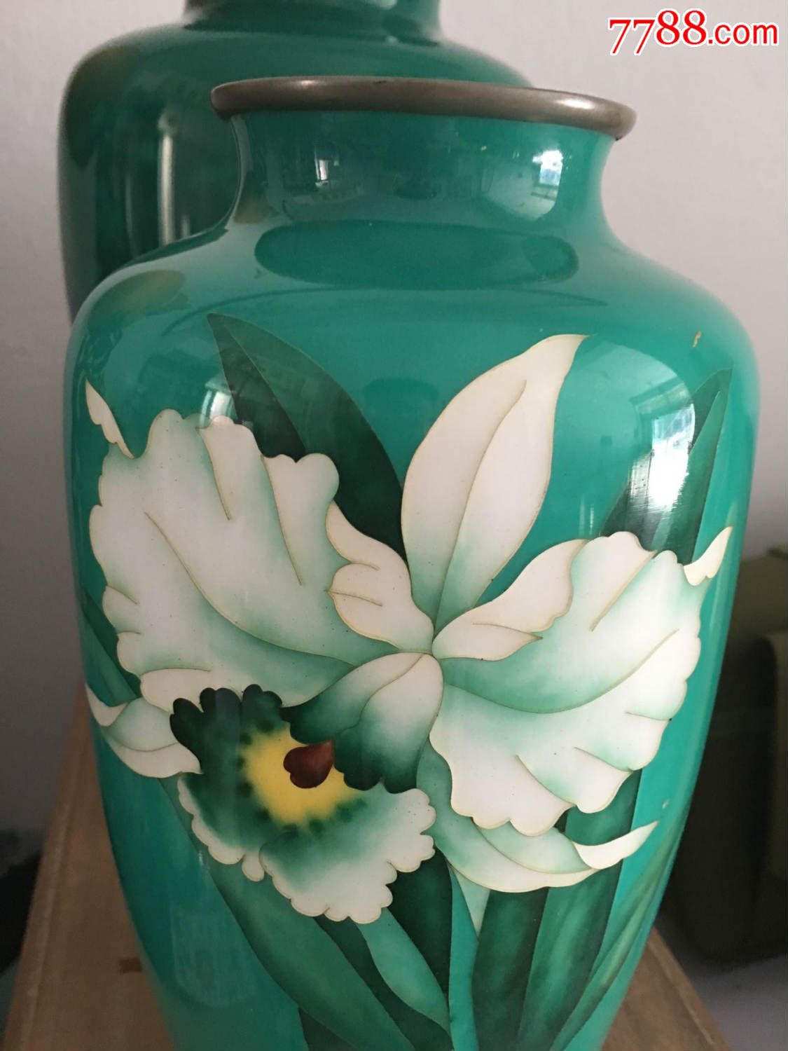 日本七宝烧花瓶