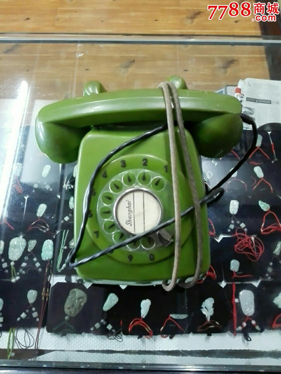 老式拨盘电话