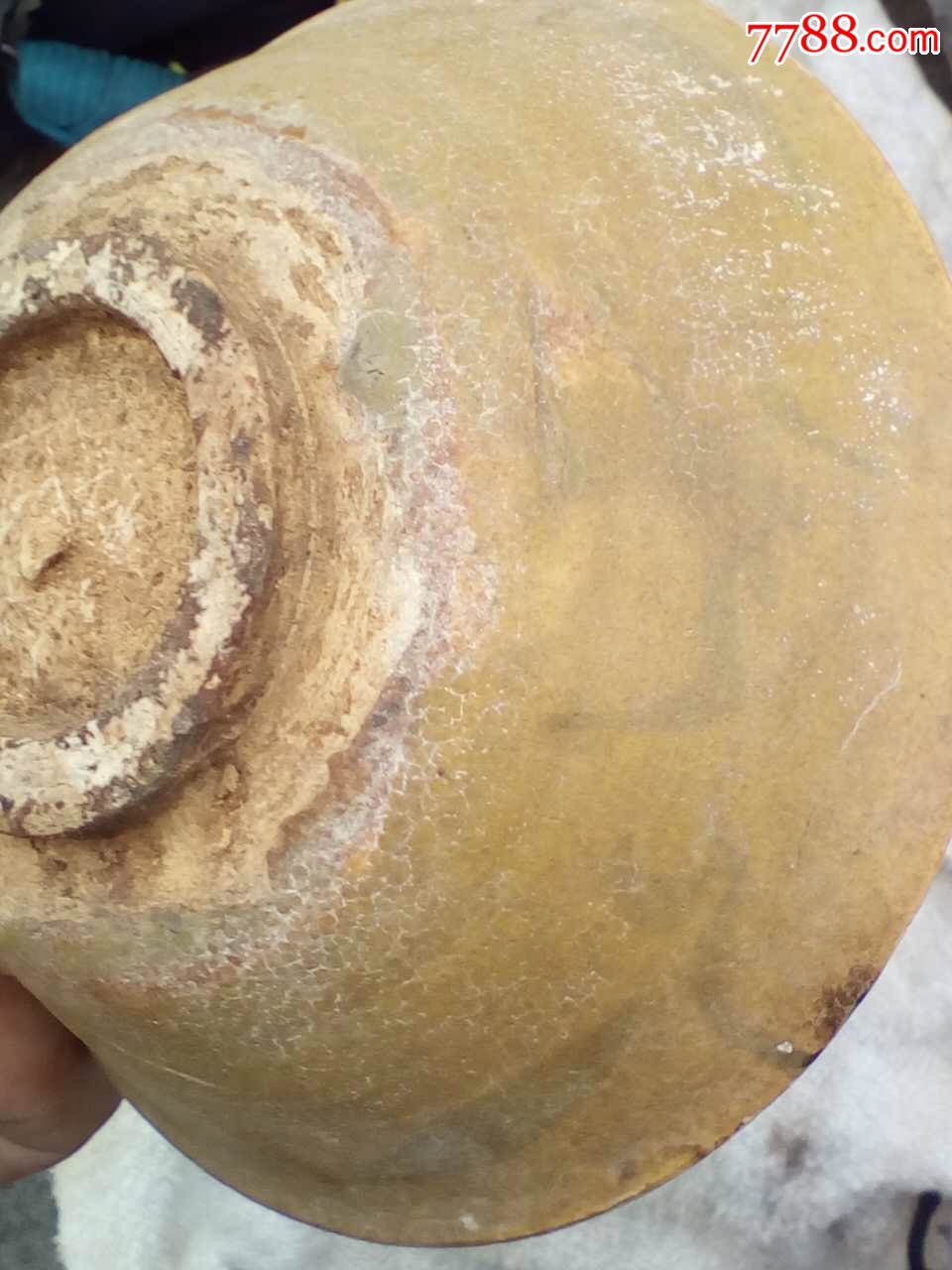 唐代出土黄釉碗