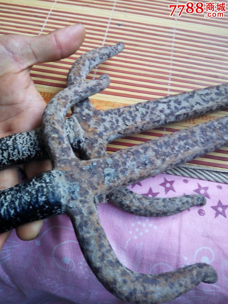 自藏的明清铁尺一对!