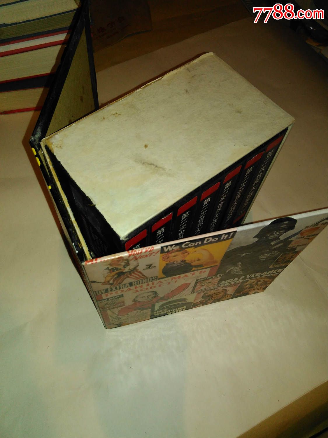 历史文献巨片第二次世界大战实录一套全7盘装录像带