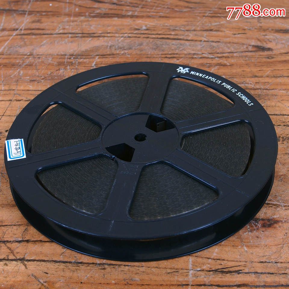 古董美国7寸16毫米16mm电影胶片拷贝1949全球新闻简报有声