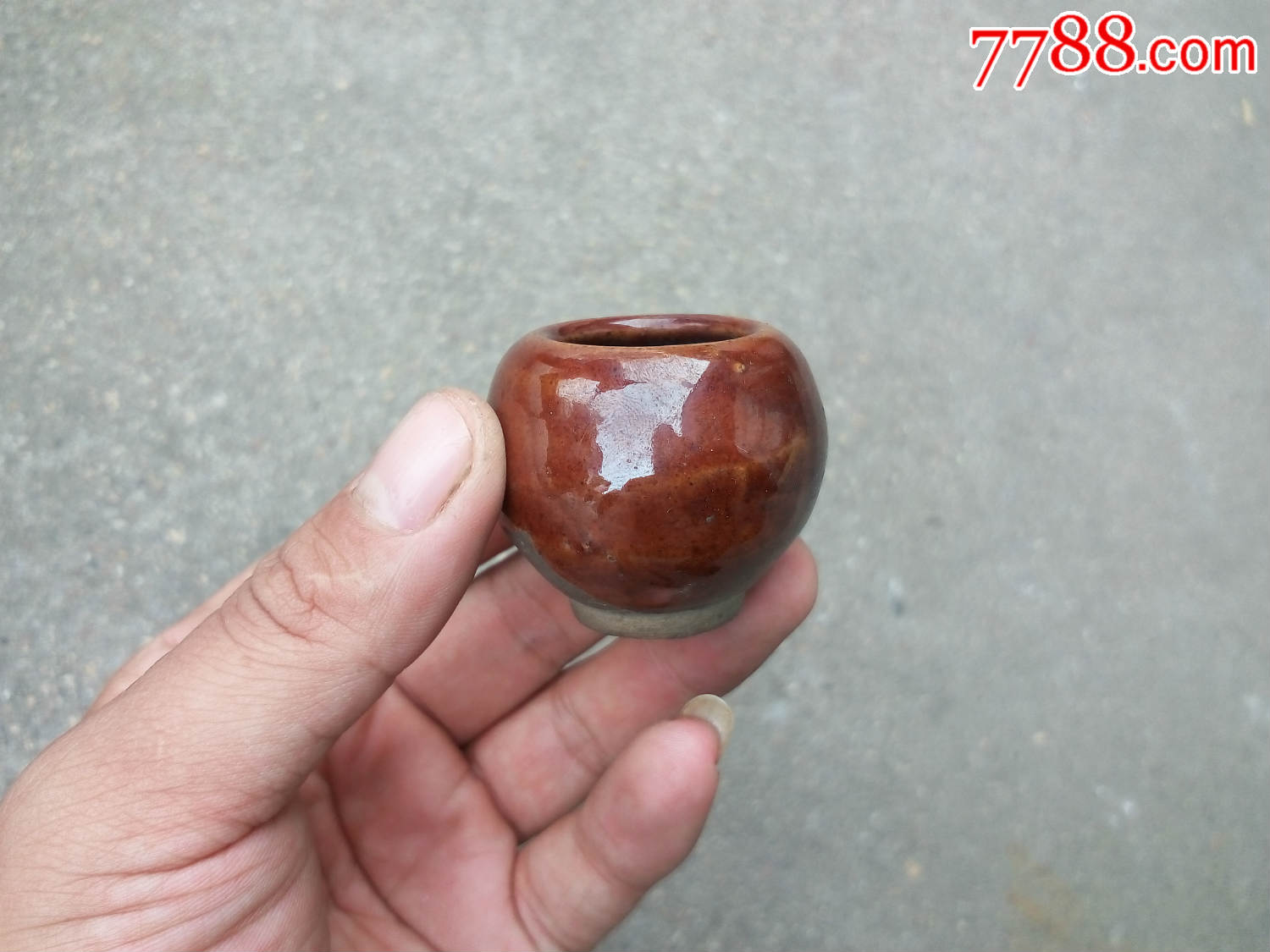 袖珍型少见完好老瓷器摆件包老【包老专卖店】_第1张_七七八八陶瓷