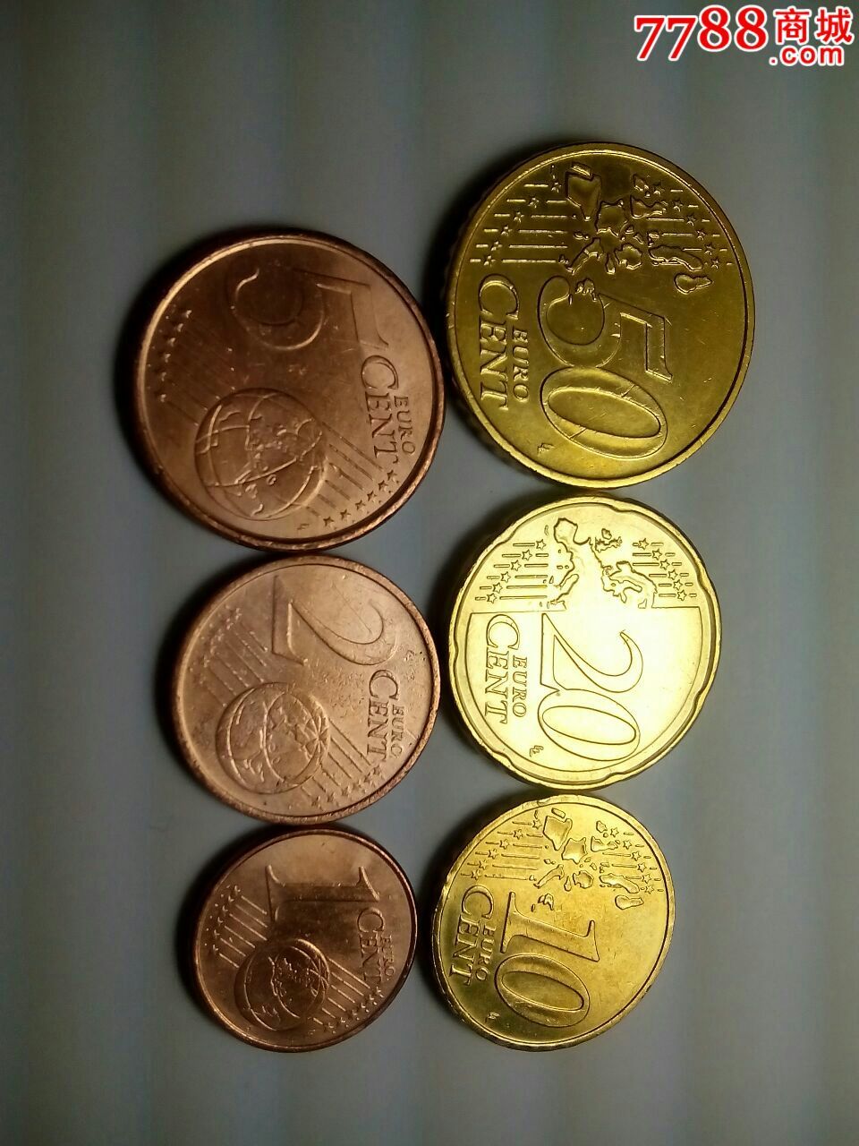 西班牙欧元硬币图片图片