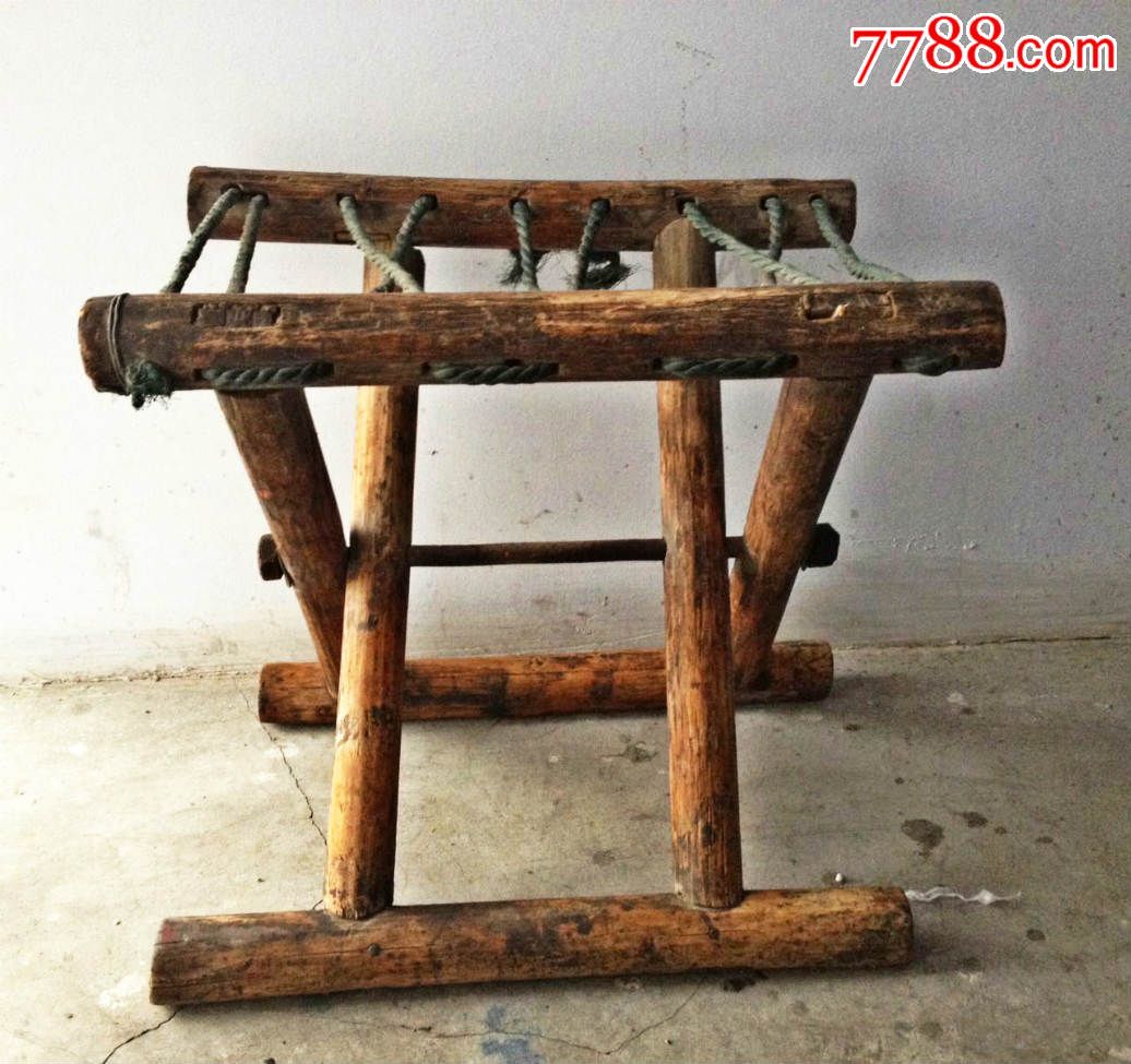 早期硬杂木马扎