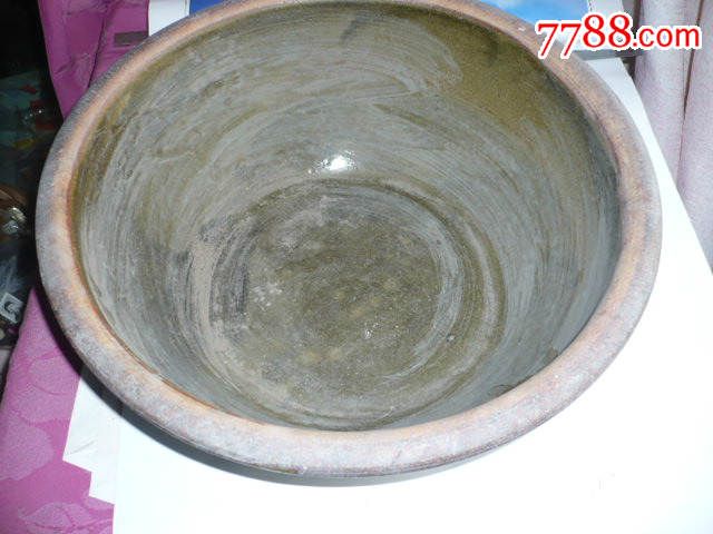 怀旧民国老陶盆【盆外有图案】_第3张_七七八八陶瓷