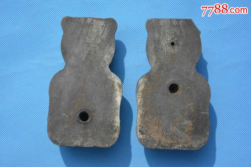 农村收来的,铅制,可爱的小熊猫,做玩具用,原始老模具