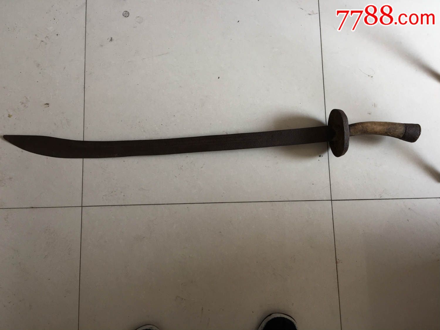 清代官用护卫刀一把品相好