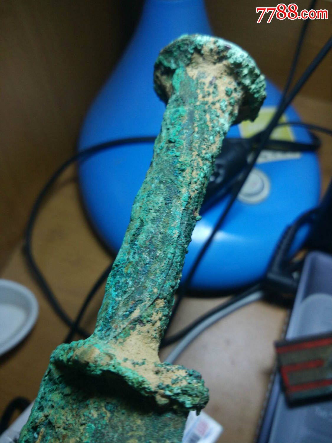 春秋战国秦汉喇叭口筒子青铜剑