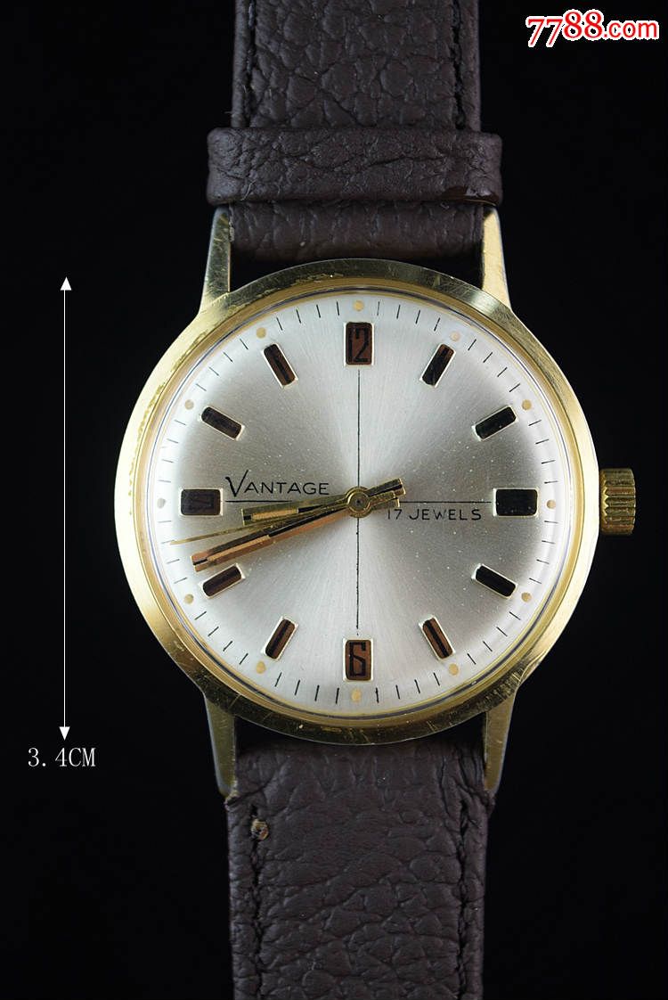 瑞士手表二手腕表机械表vantage手动上弦17钻男表原盒经典推荐