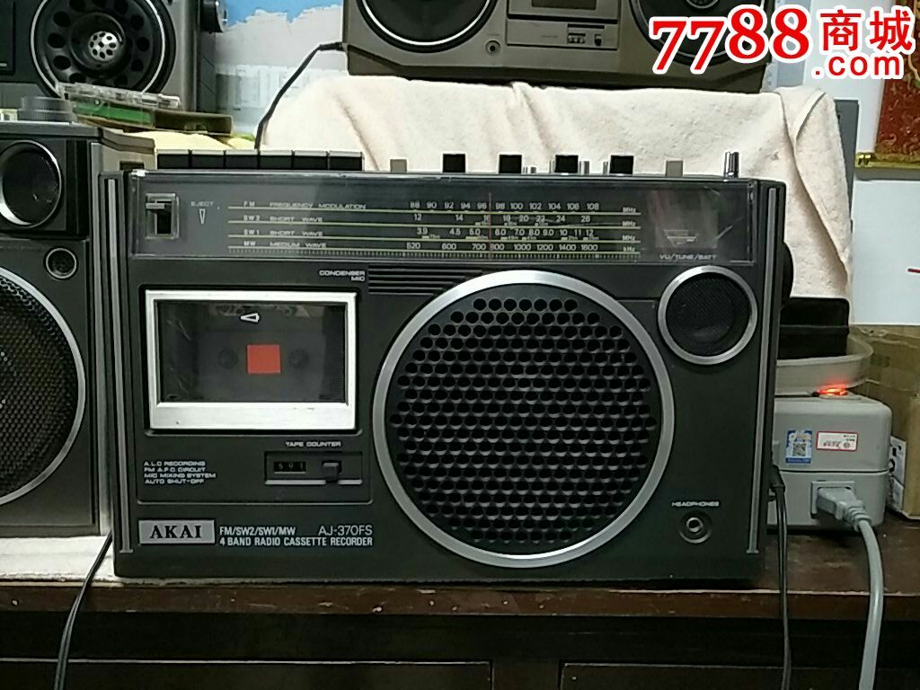 雅佳aj-370fs,三用机/两用机,收录机/两用机,八十年代(20世纪),便携式