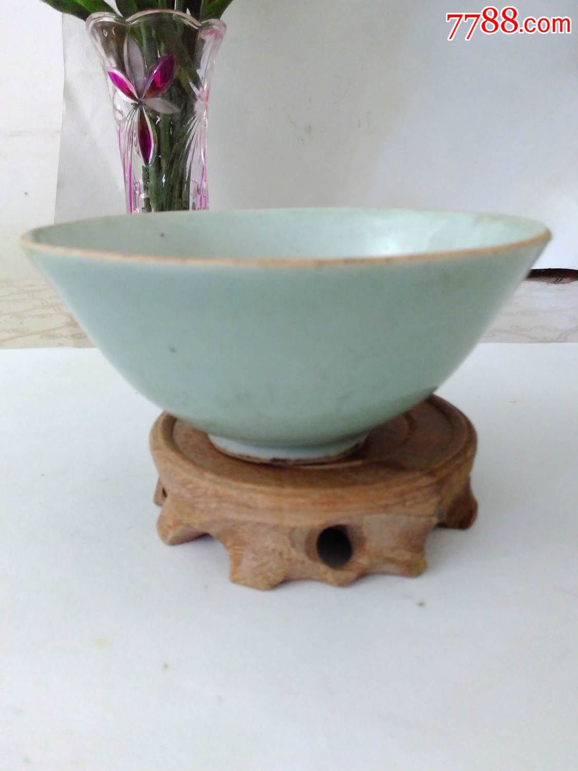 6厘米,青瓷/秘色瓷,豆青釉,清朝,碗,景德镇窑_第1张_7788青瓷